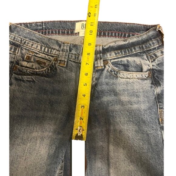 Kayla Destructed Low-Rise Wide Leg Distressed Ripped Jeans - Picture 6 of 8